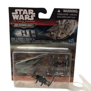 Star Wars Micro Machines 3-Pack The First Order Attacks Poe X-Wing Tie Fighter